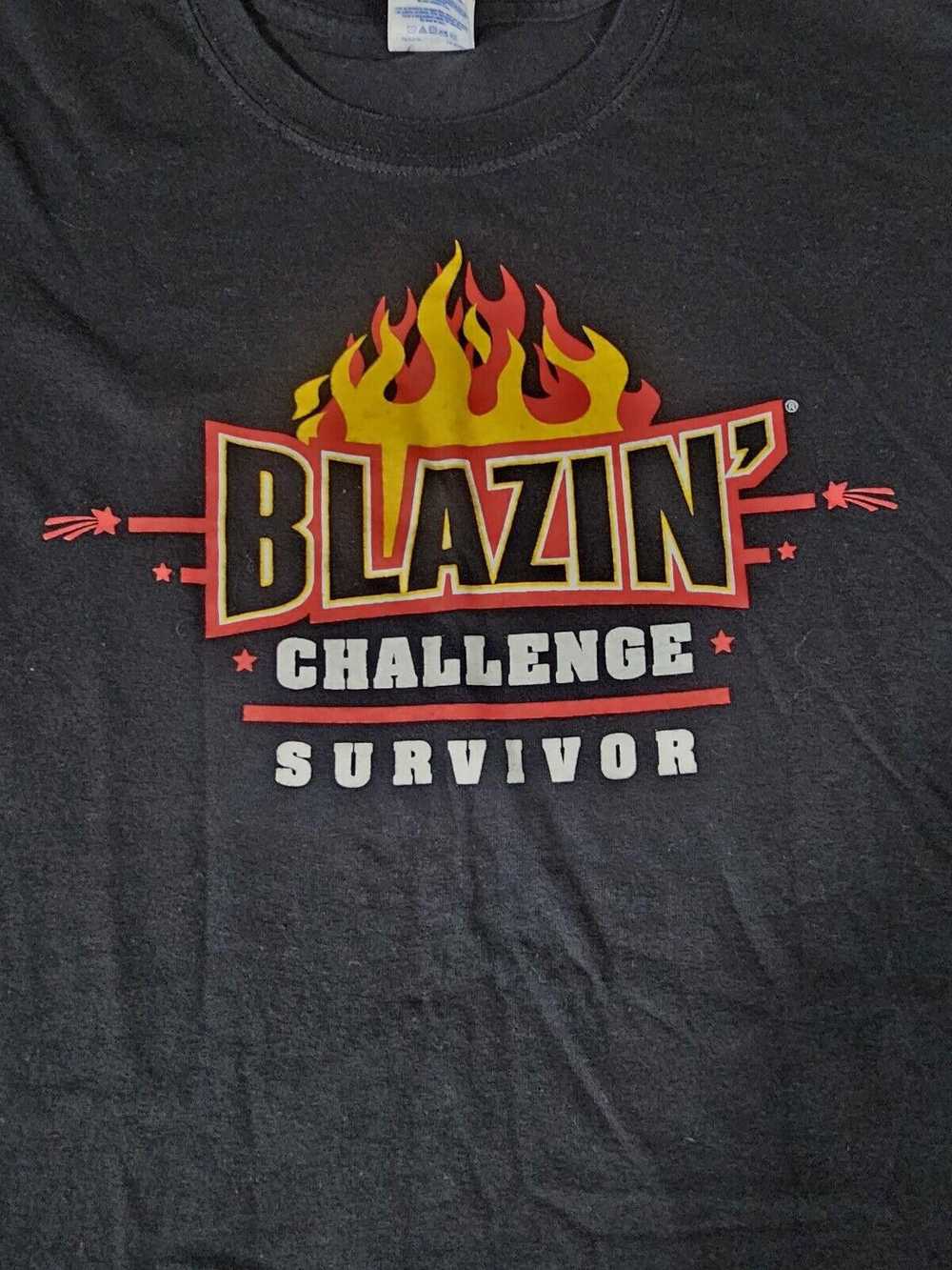 Gildan Buffalo Wild Wings TShirt Blazin' Challeng… - image 2