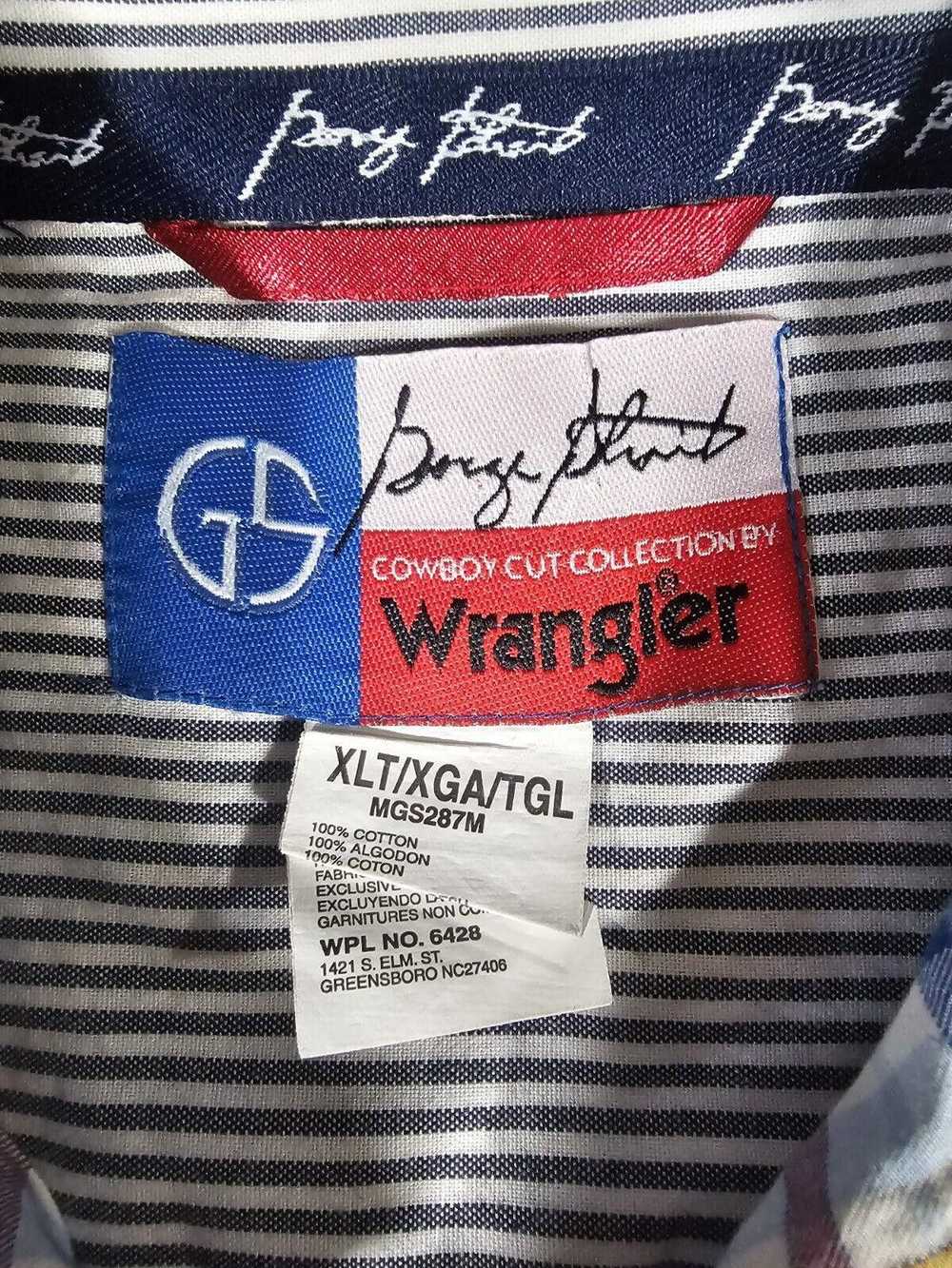 Wrangler George Strait Wrangler Shirt XLT Plaid W… - image 3