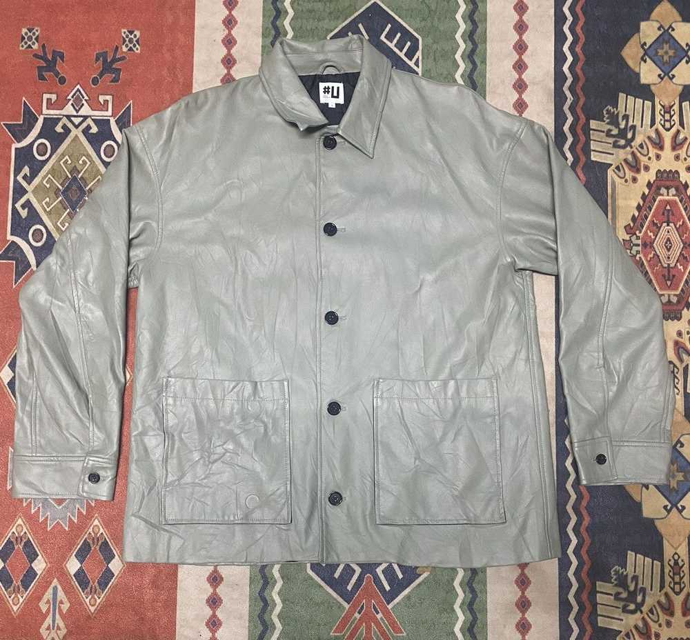 Japanese Brand × Leather Jacket × Streetwear Vint… - image 1