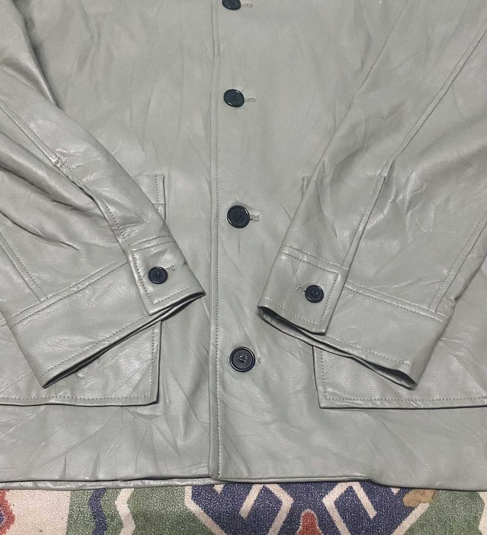 Japanese Brand × Leather Jacket × Streetwear Vint… - image 5