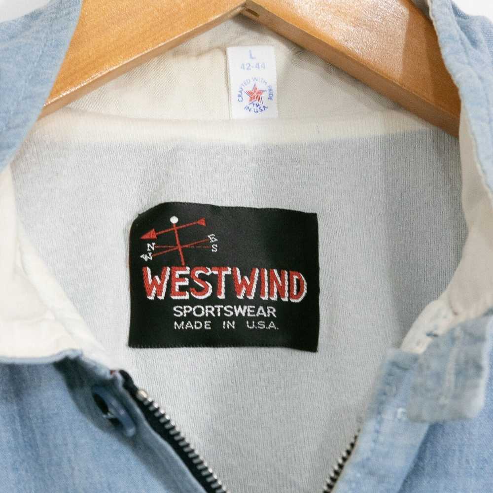 Vintage Vintage West Wind Sportswear Denim Jacket… - image 3