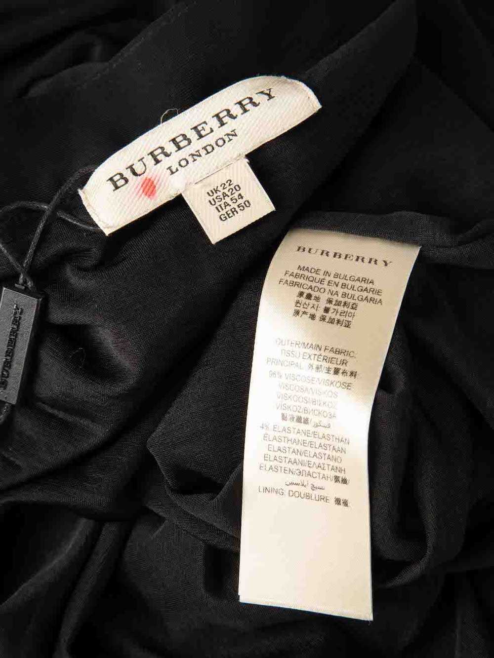 Burberry Black Ruched Detail Skirt - image 6