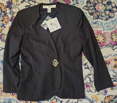 Designer preswick and moore Womens Black blazer S… - image 1