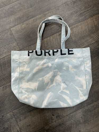 Purple Brand Tie-Dye Tote Bag