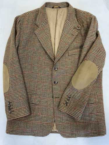 Faconnable × Vintage Vintage Check Wool Tweed Jack