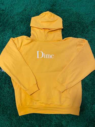 Dime yellow logo hoodie - Gem