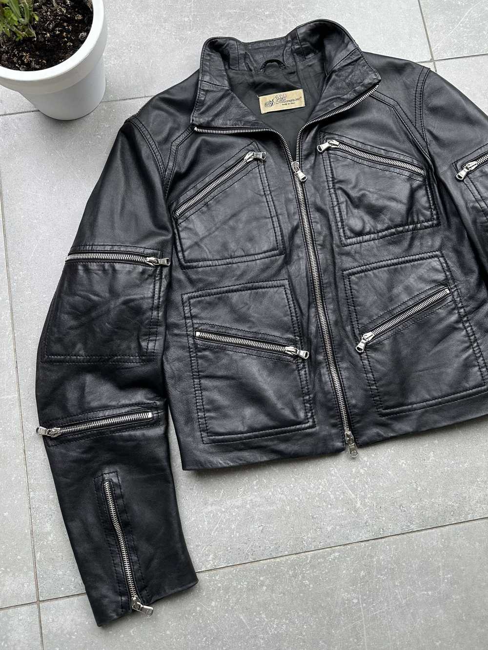 Avant Garde × Blumarine × Leather Jacket Blumarin… - image 2