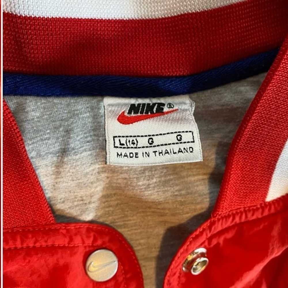 Vintage White Label Nike Sleeveless Snap Vest - image 6