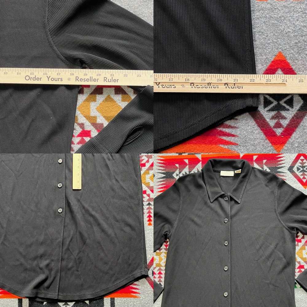 Vintage J Jill Shirt Dress Button Up Women’s Size… - image 4