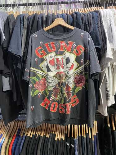Band Tees × Vintage Vintage 90s Guns N Roses AOP T