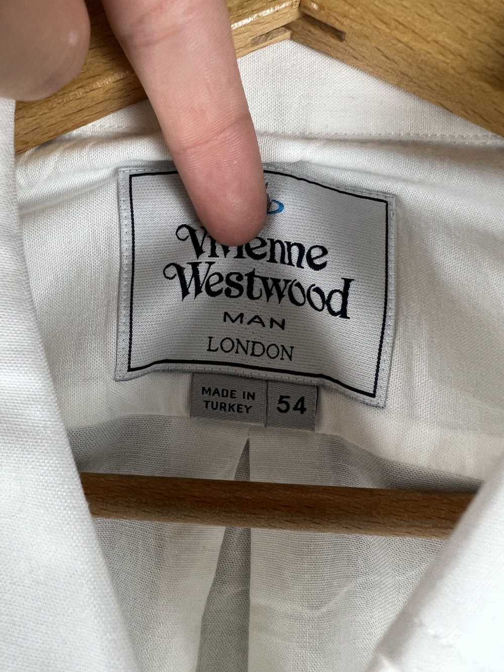 Vivienne Westwood Vivienne Westwood white shirt X… - image 8