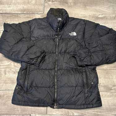 The North Face 700 Goose Down Puffer Puffy Black … - image 1