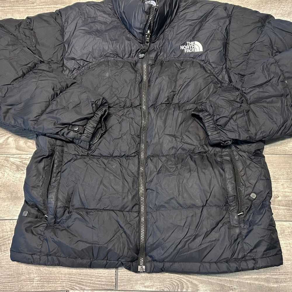 The North Face 700 Goose Down Puffer Puffy Black … - image 3