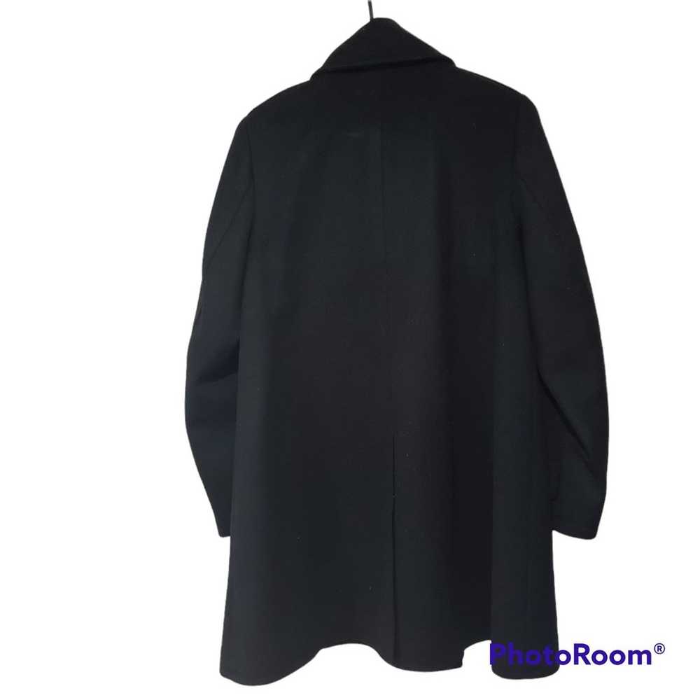 Theory Wool Mid-Length Pea Coat style Nuray Size … - image 3