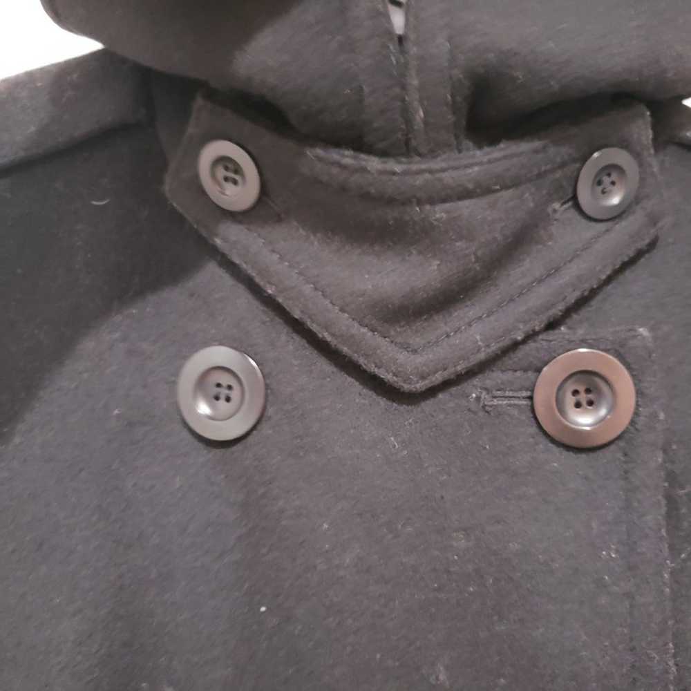 Theory Wool Mid-Length Pea Coat style Nuray Size … - image 7