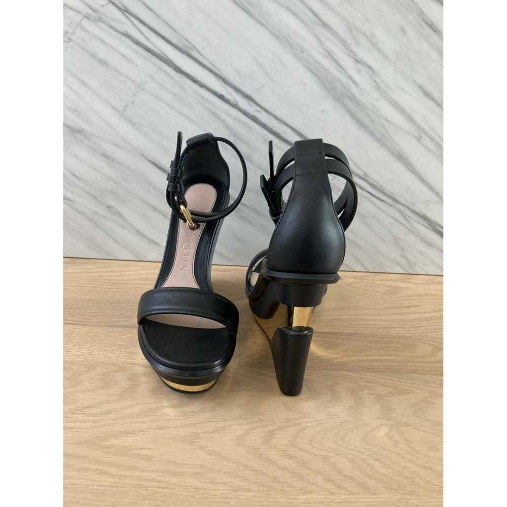 Alexander McQueen Leather heels - image 4