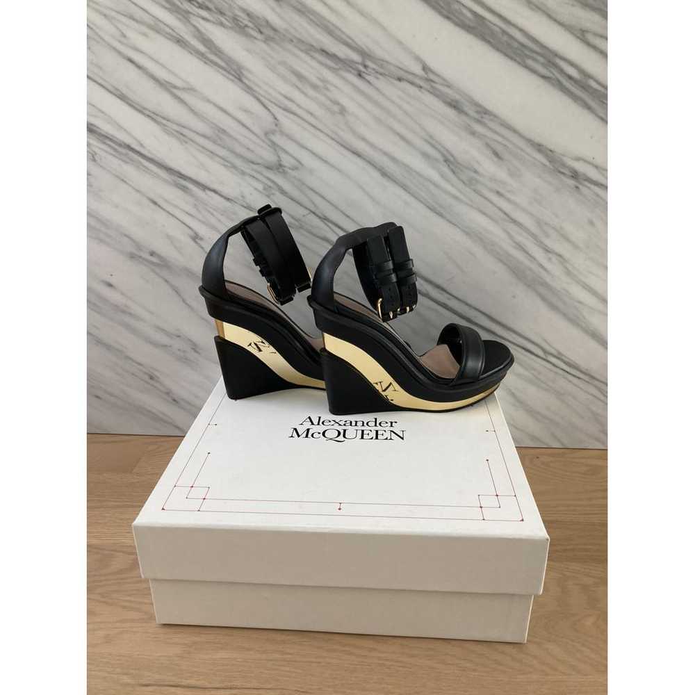 Alexander McQueen Leather heels - image 7