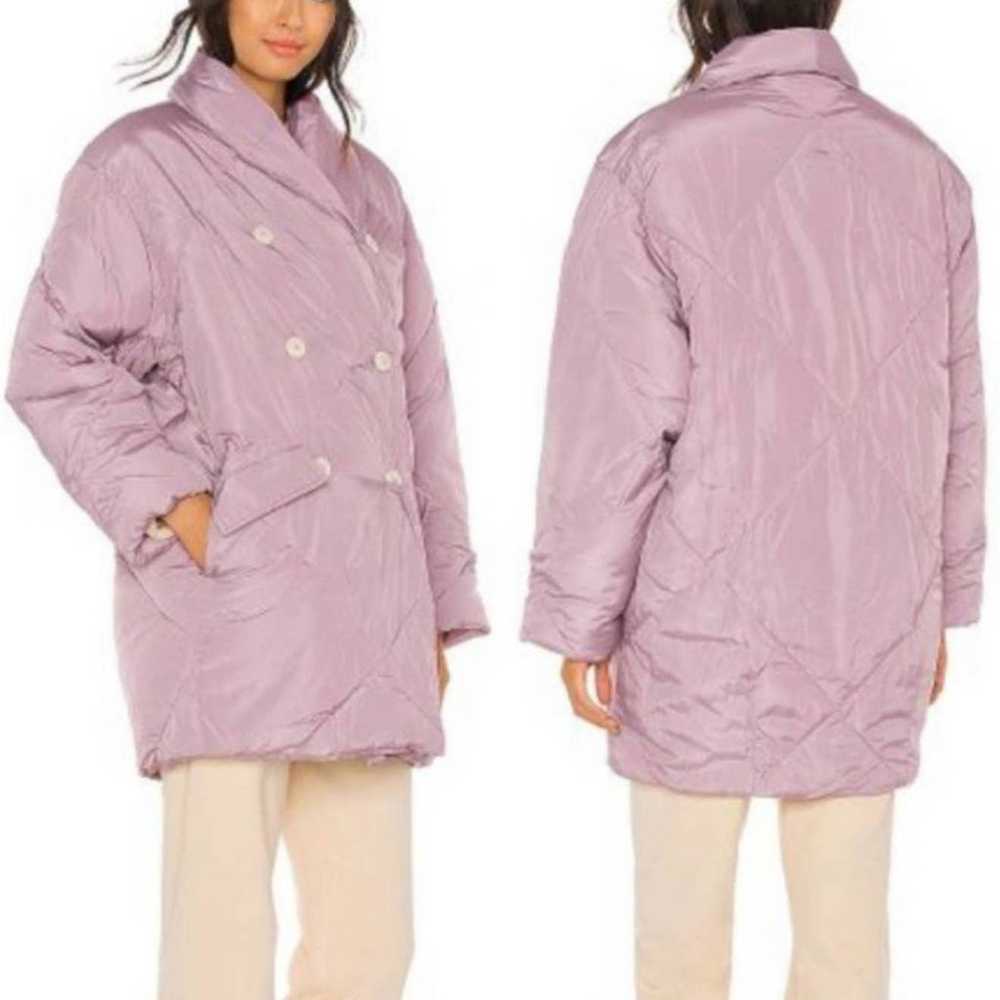 Free People Revolve Ella Purple Quilted Puffer Co… - image 12