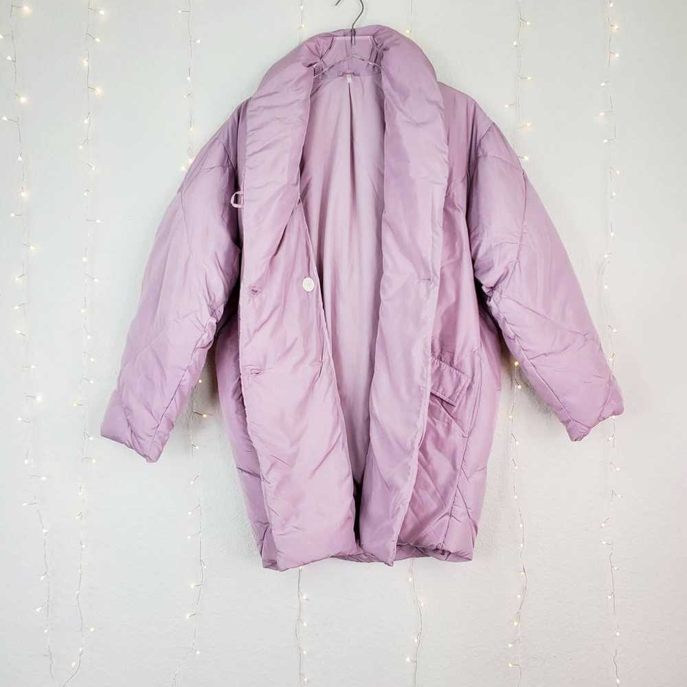 Free People Revolve Ella Purple Quilted Puffer Co… - image 5