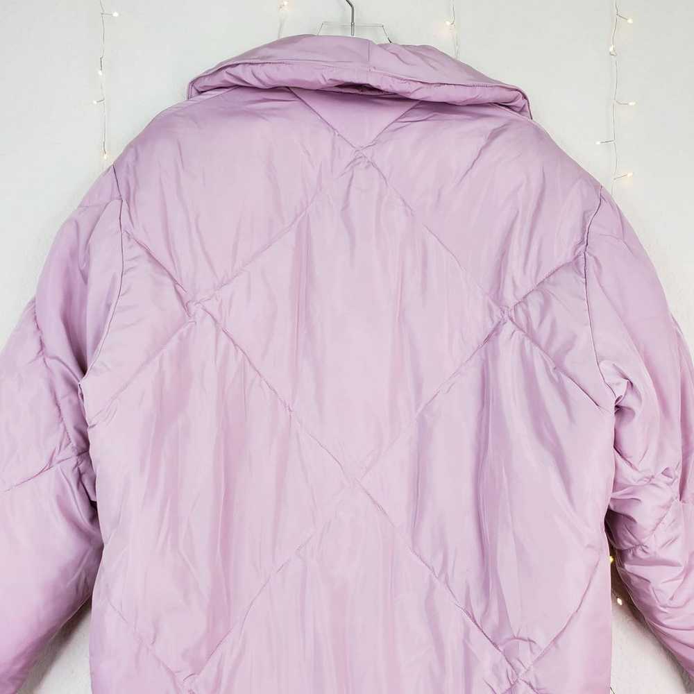 Free People Revolve Ella Purple Quilted Puffer Co… - image 9