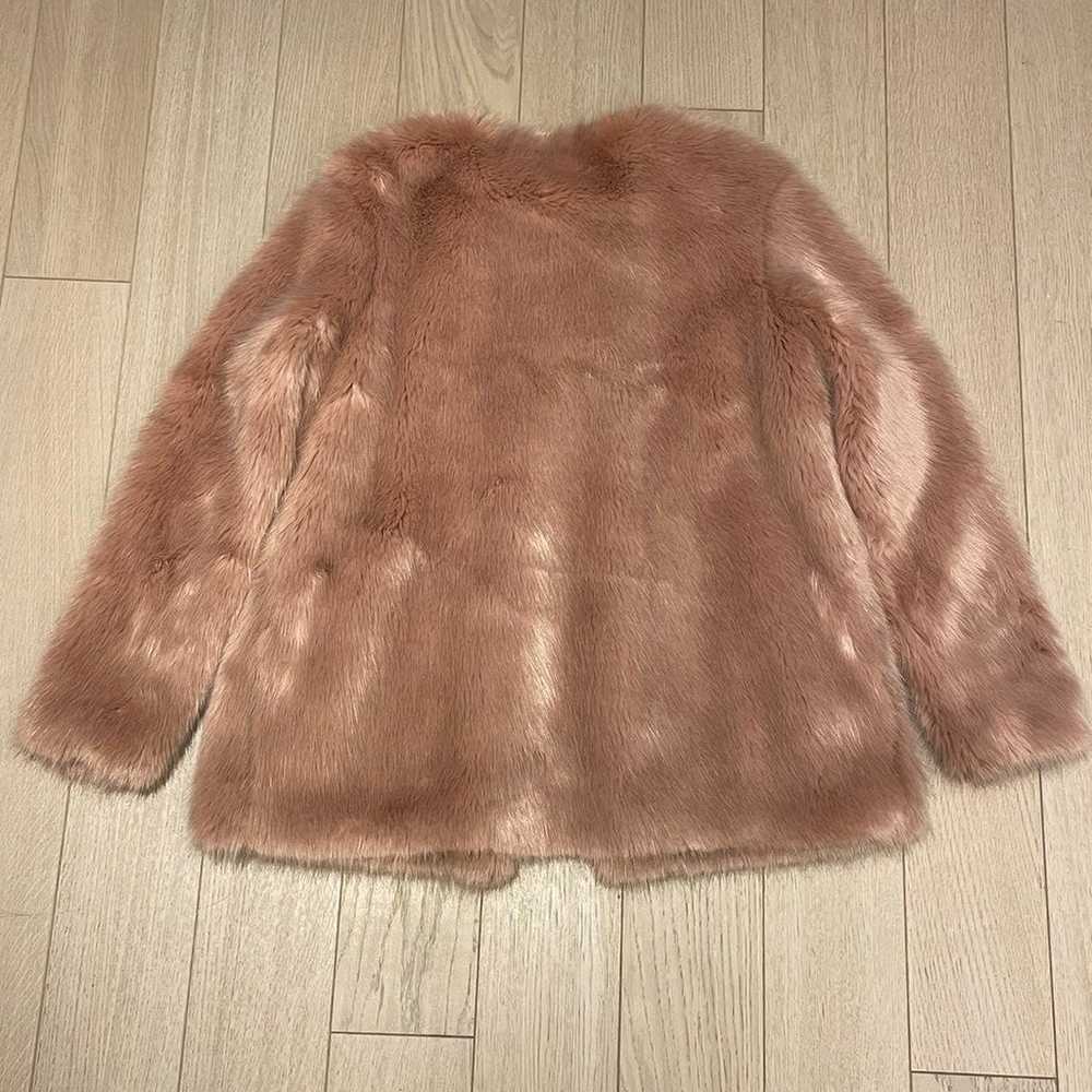 $625 Pinko faux fur coat - image 4