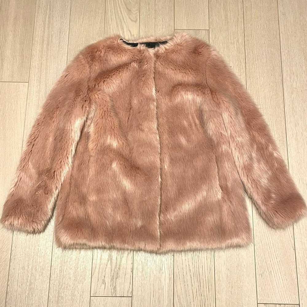 $625 Pinko faux fur coat - image 5