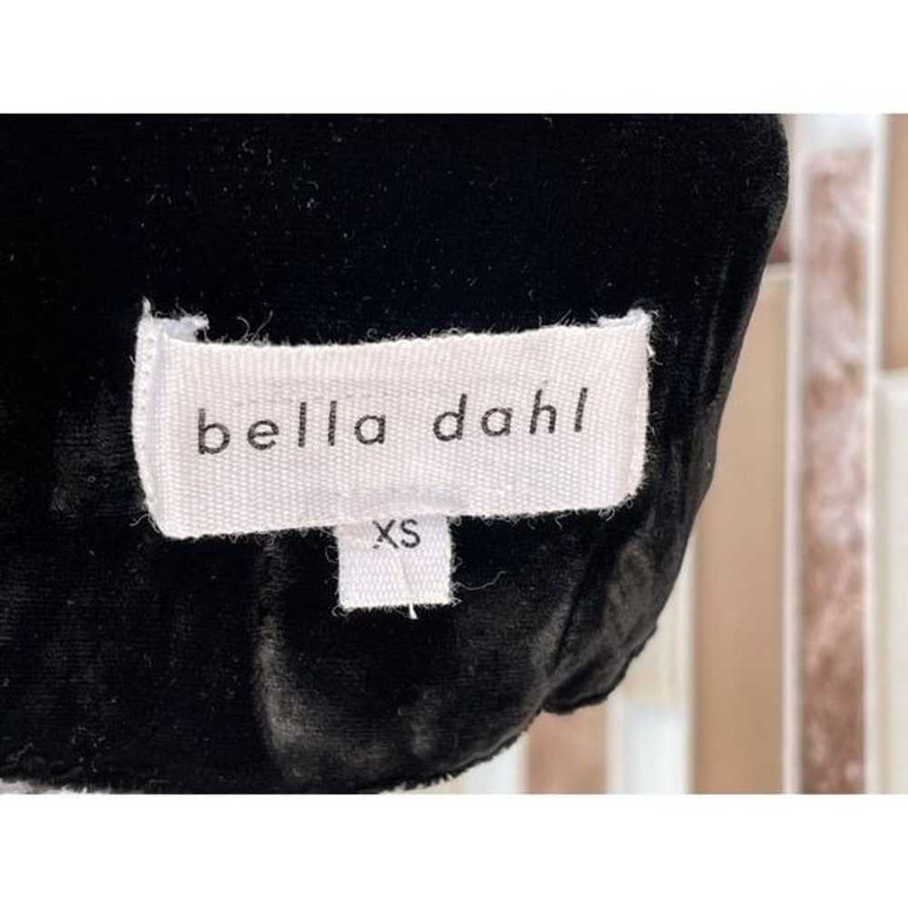 Bella Dahl black velvet puffer XS - image 12