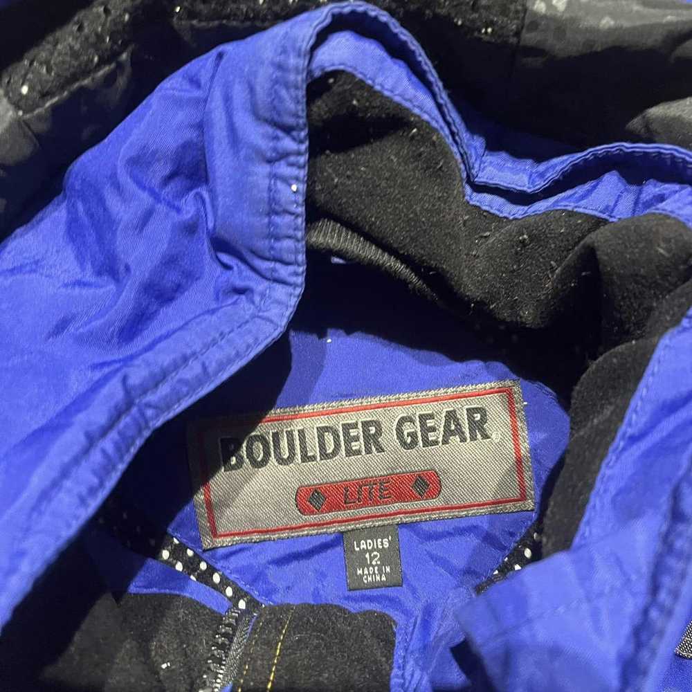 Vintage Vintage 90s Boulder Gear Blue Winter Skii… - image 4