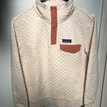 Patagonia cotton quilt snap t