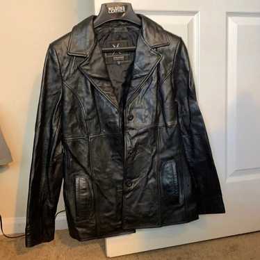Wilson's Black Leather Jacket - image 1