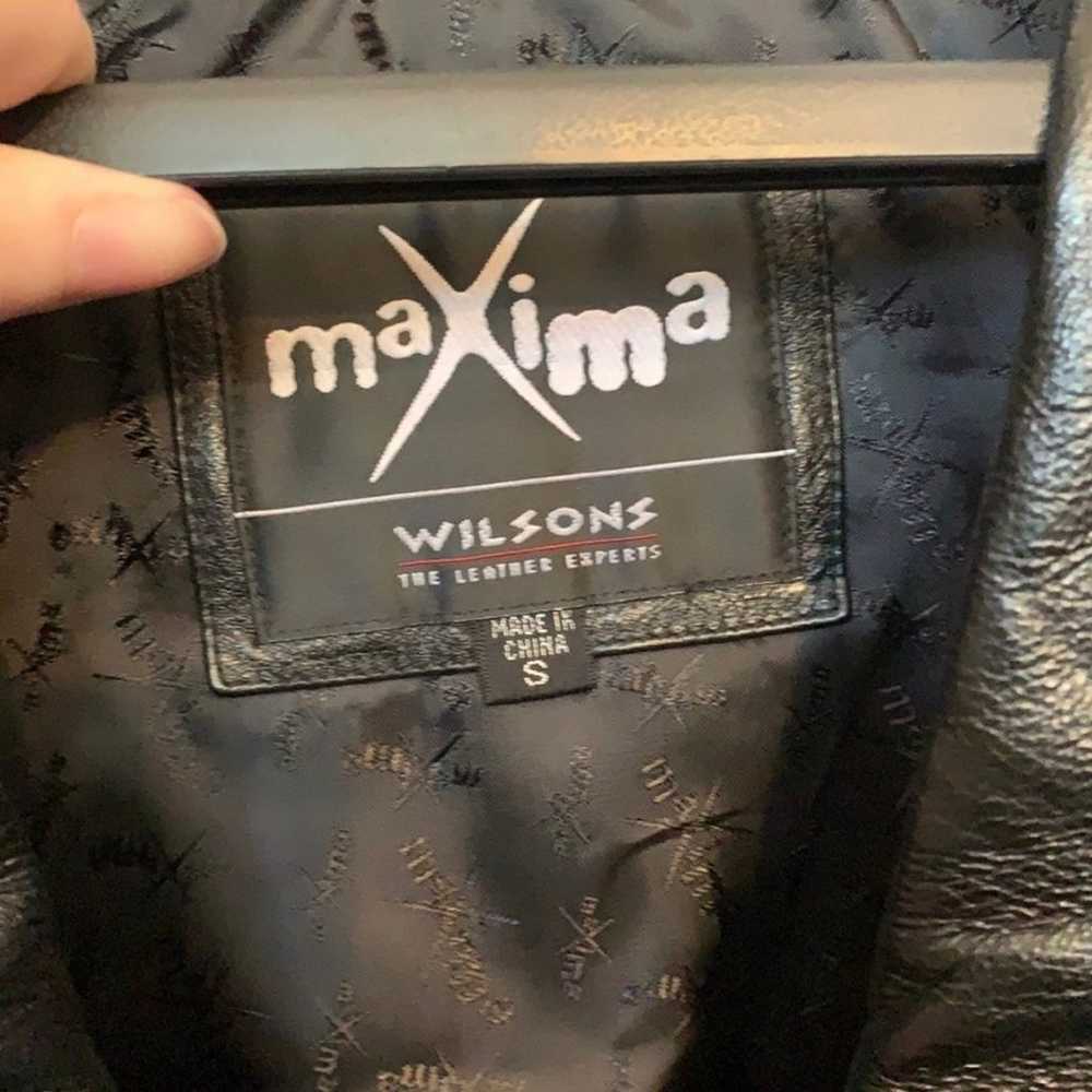 Wilson's Black Leather Jacket - image 2
