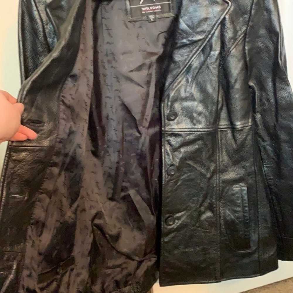 Wilson's Black Leather Jacket - image 3