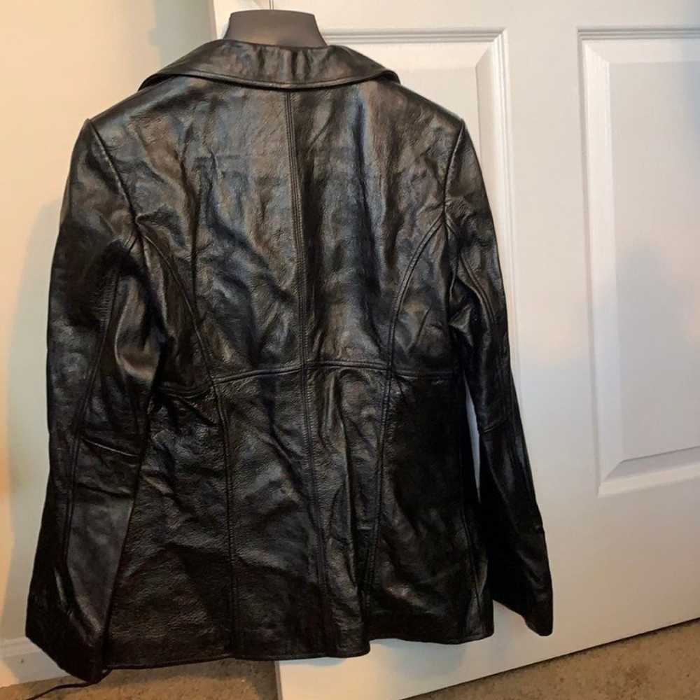 Wilson's Black Leather Jacket - image 4