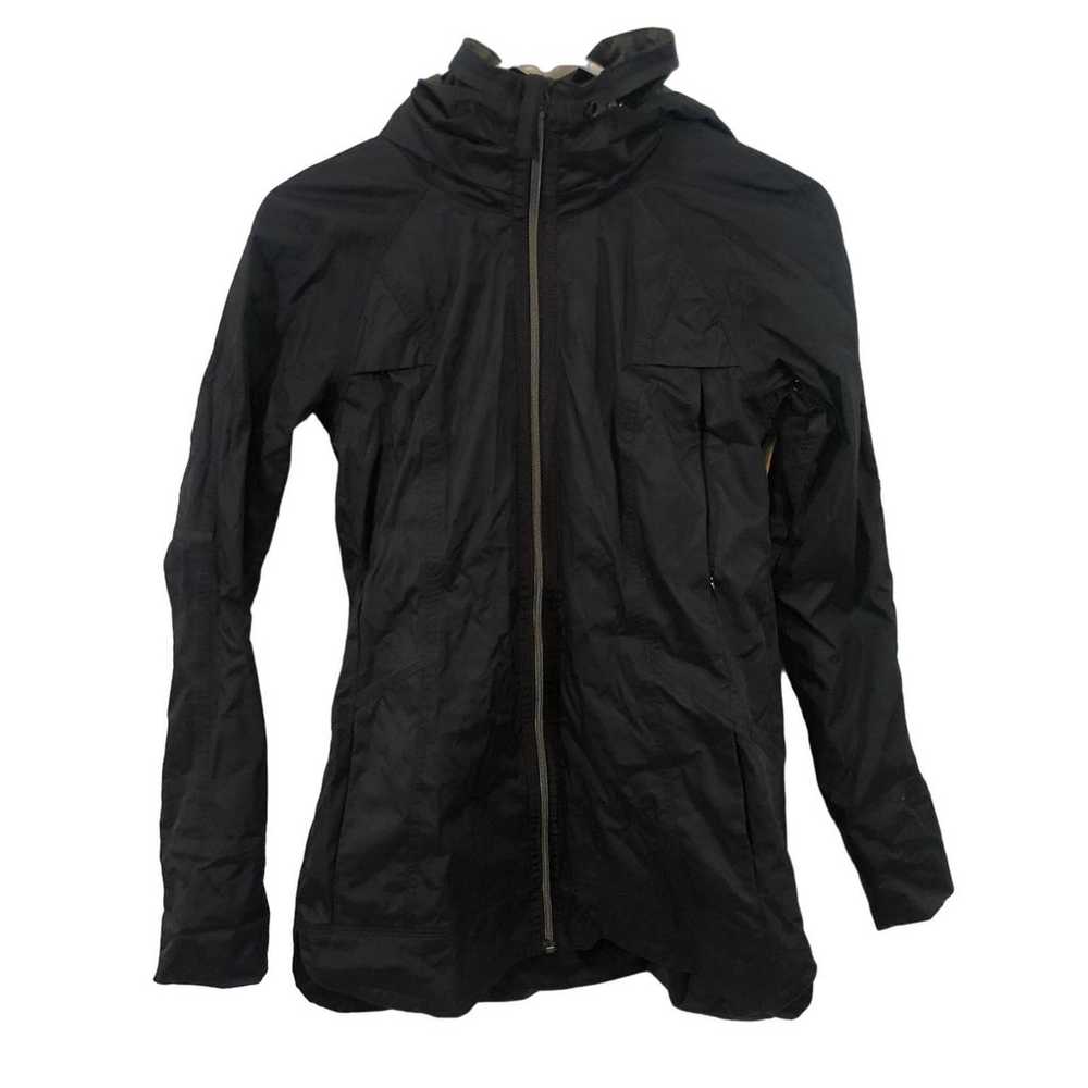 $198 Lululemon Fo Drizzle Jacket BLACK Fatigue Gr… - image 2