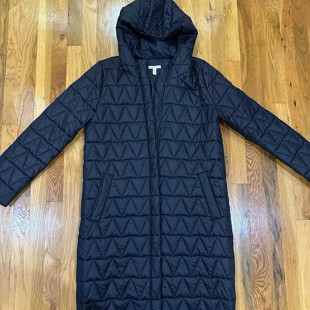 Eileen Fisher Long Quilted Coat - image 1