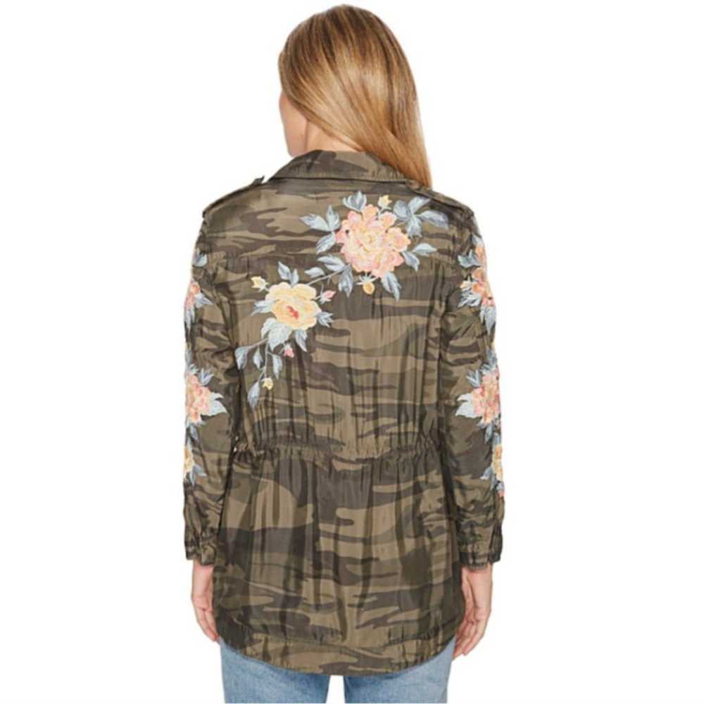 Johnny Was Embroidered Camo Jacket - image 1