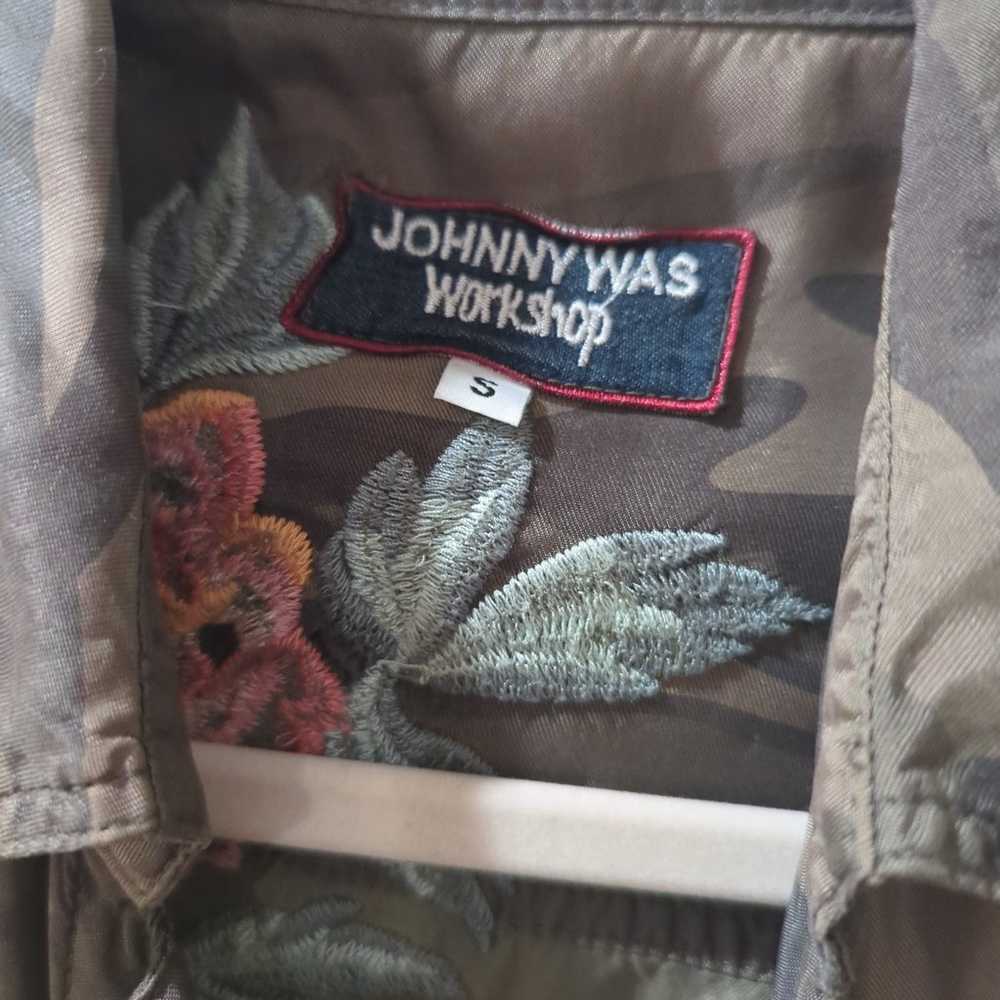 Johnny Was Embroidered Camo Jacket - image 4