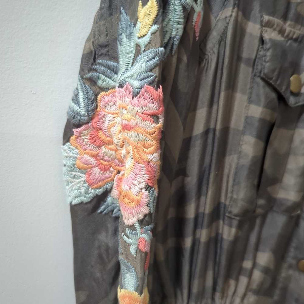 Johnny Was Embroidered Camo Jacket - image 7