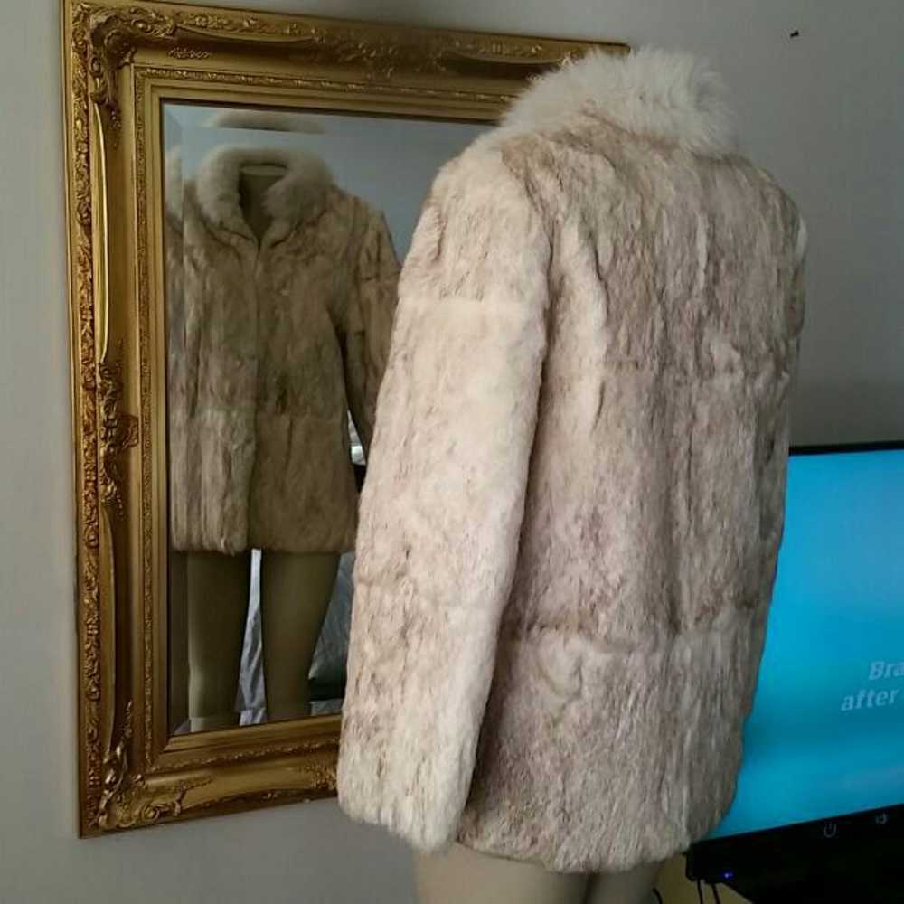 Real fur coat jacket - image 3