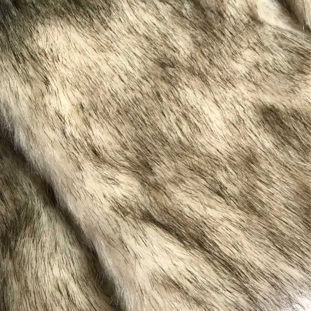 Short faux-fur Coat for women - image 3