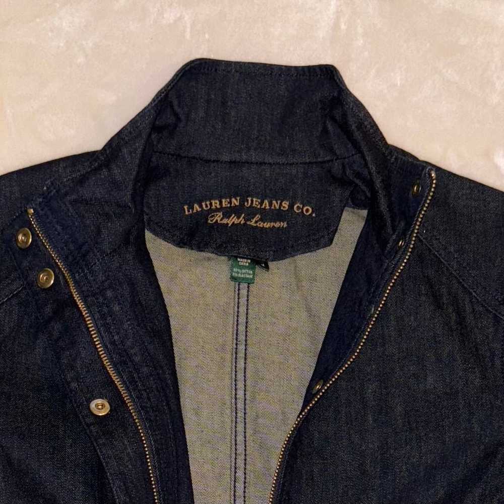 NWOT Lauren Jean Co. Ralph Lauren Dark Denim Vint… - image 5