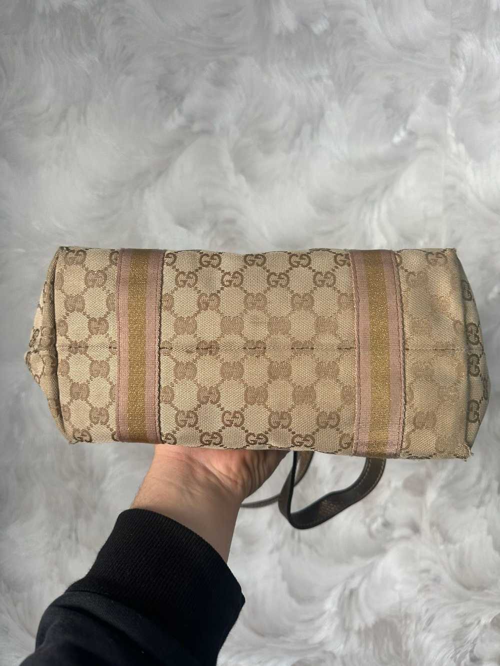 Gucci × Luxury × Vintage Gucci Women Tote Bag She… - image 9
