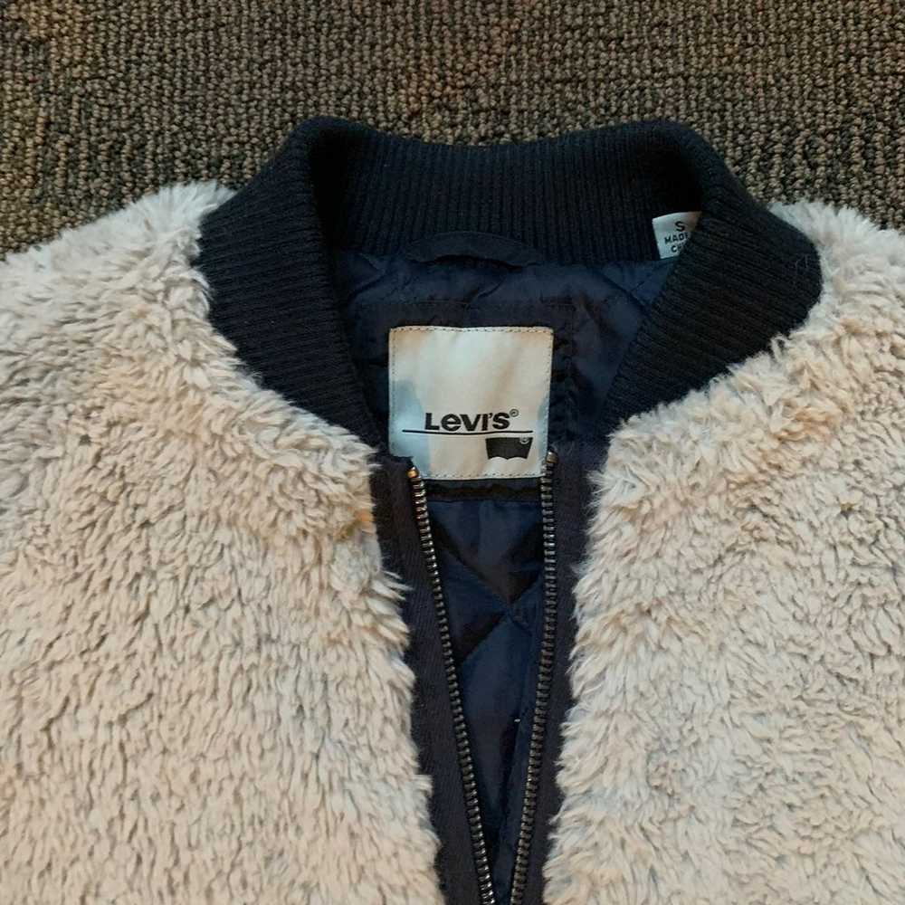 LEVI'S - Sherpa Varsity jacket, S - image 4