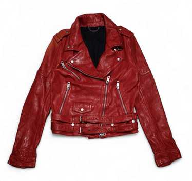 Leather Jacket × Vintage Vintage Women's Ramones … - image 1
