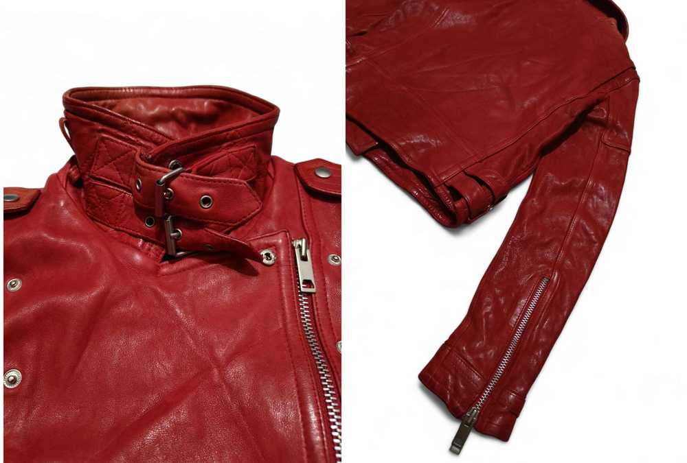 Leather Jacket × Vintage Vintage Women's Ramones … - image 6