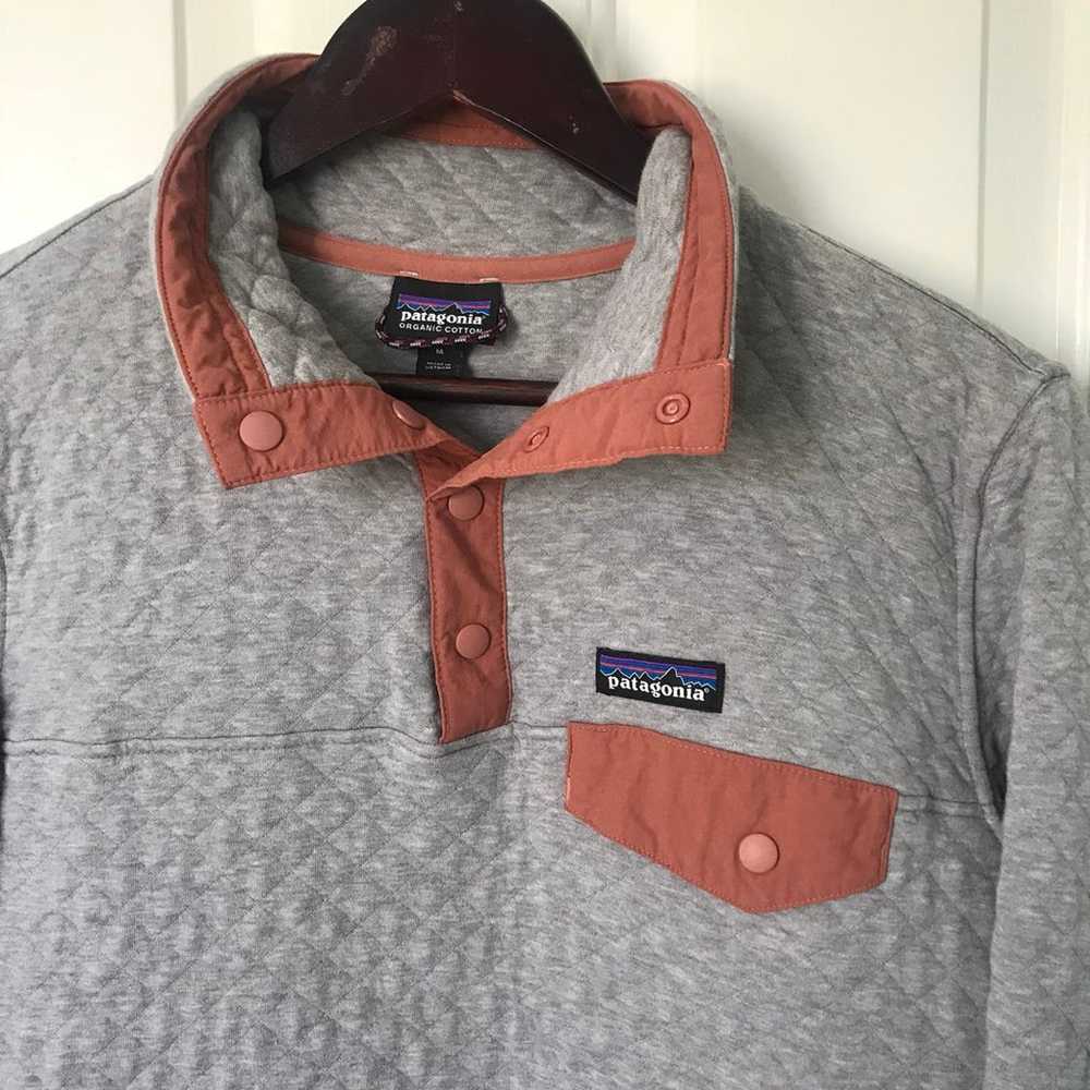 Patagonia Cotton Quilt Snap T pullover - image 3