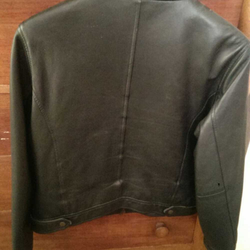 Ladies leather jacket - image 2