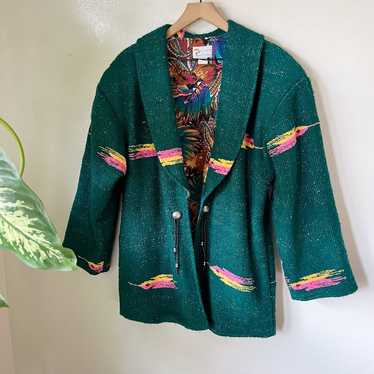 Vintage | Pam Layne Sage in Bloom Western Coat