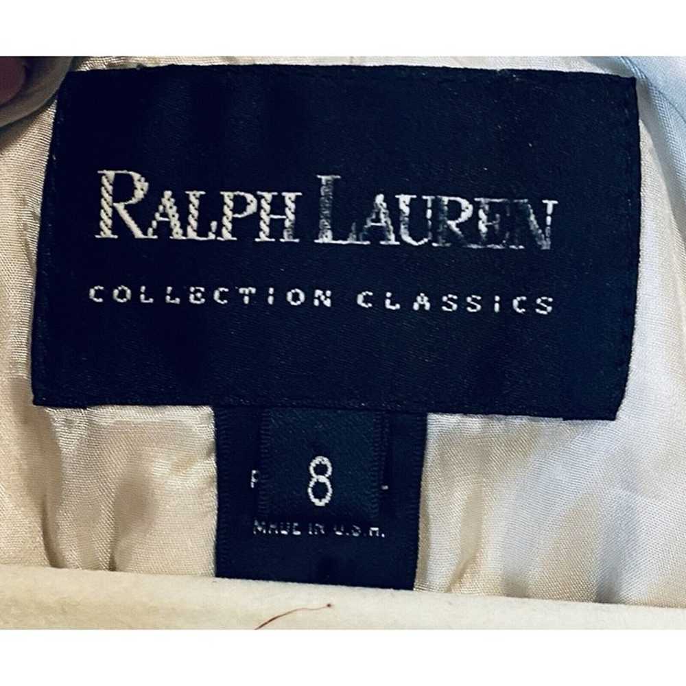 Ralph Lauren Collection Classics Jacket Womens 8 … - image 4