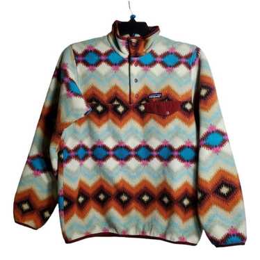 Patagonia Timber Twist Cinder Red Synchilla Fleece
